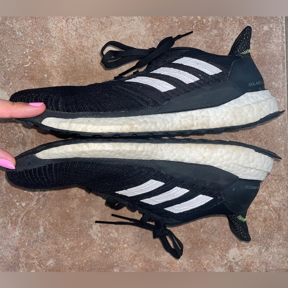 adidas SolarBoost 19 Black White - Picture 3 of 7